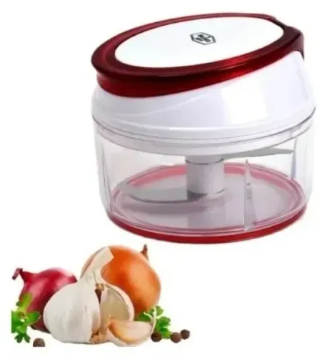 Mini Processador Triturador Manual Alimentos 2 Lâminas Prana (gp777)