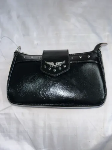 Bolsa transversal preta - NOVA