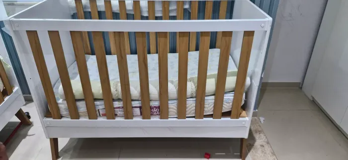 Berço gut pérola 7x1