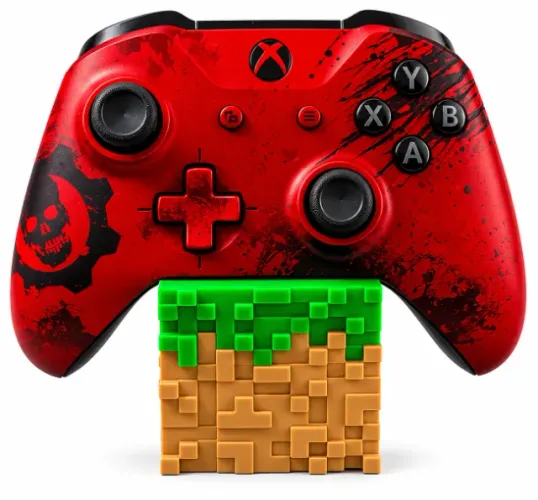 Suporte Controle Xbox Gamer Minecraft Decoração Geek