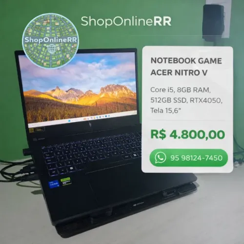 NOTEBOOK GAMER ACER NITRO V