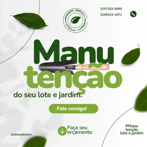 Serviço de roçadeira 