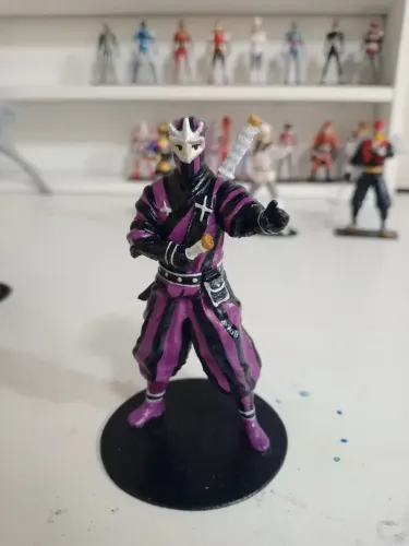 Figura Impressão 3D Boneco Retsuga 12cm do Jiraiya O incrível ninja.Tokusatsu
