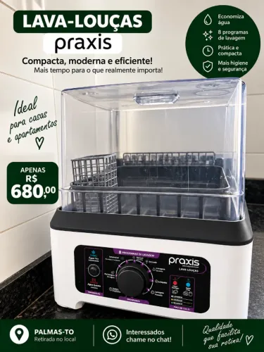 ? Lava-Louças Praxis por apenas R$ 680!