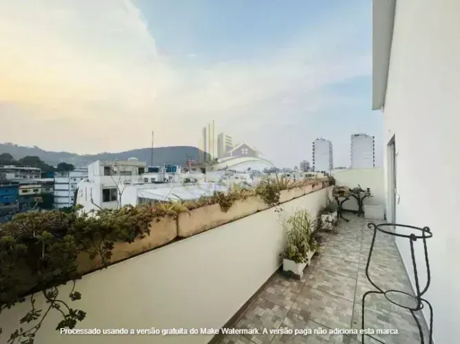 Cobertura Duplex no Flamengo 152m2 - Espaço, silêncio e exclusividade em localização estr