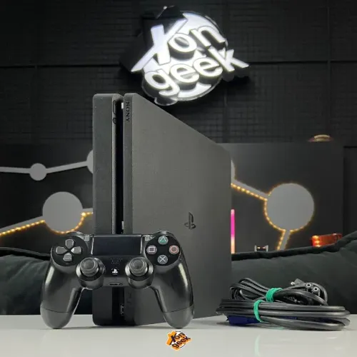 Playstation 4 Slim 500Gb Seminovo | Aceitamos OLXPAY, Parcele SEM JUROS | Enviamos!