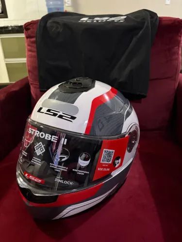 Capacete Ls2 Strobe 2 Novíssimo !