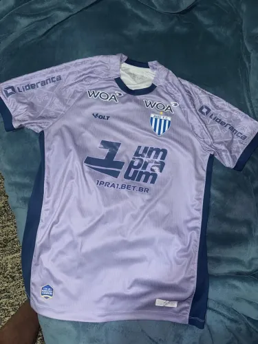 Camisa do Avaí usada em jogo profissional 
