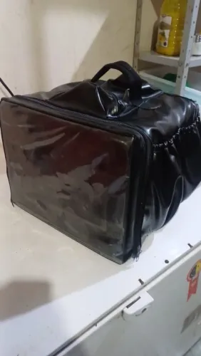 Bag de couro completa com isopor 