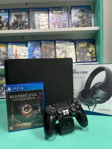 PlayStation 4 ( loja física + 12 meses de garantia )
