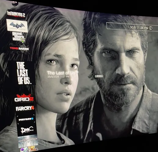 PS3 Slim Desbloqueado HEN 500GB + HD Externo 500GB + 3 Controles