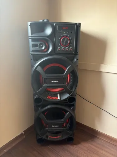 Caixa de som Amvox 1500 w pesadão
