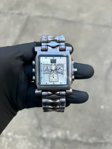 Relógio Tank Minute Machine Oakley Metal Inoxidável Masculino (LEIA A DESCRIÇÃO)