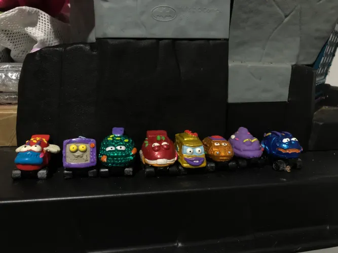 Lote 8 Carrinhos Colecionáveis Trash Wheels - Moose Toys (Raros)