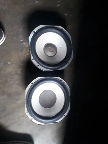 2 Auto falantes tamanho medio