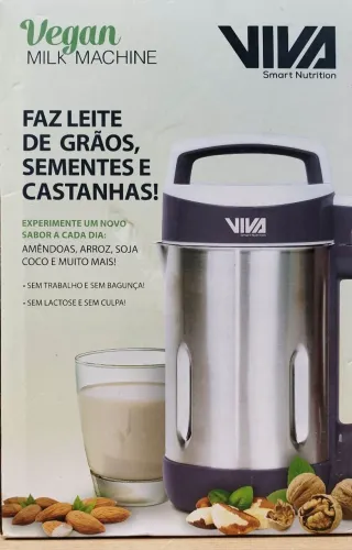 Máquina de Leite Vegetal Vegan Milk Machine Polishop (Viva Smart Nutrition)