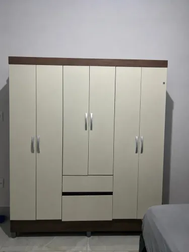 Guarda Roupa - Villa Rica 6 Portas 2 Gavetas