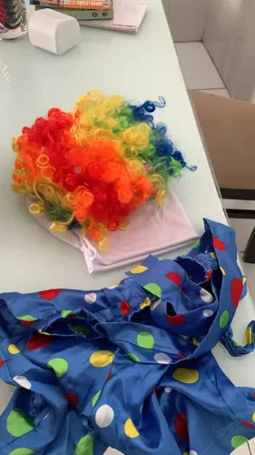Fantasia do palhaço