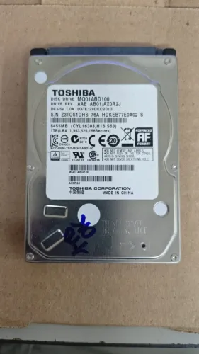 HD NOTEBOOK 1TB SATA 2,5 TOSHIBA