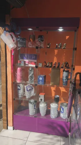 Vitrine com led