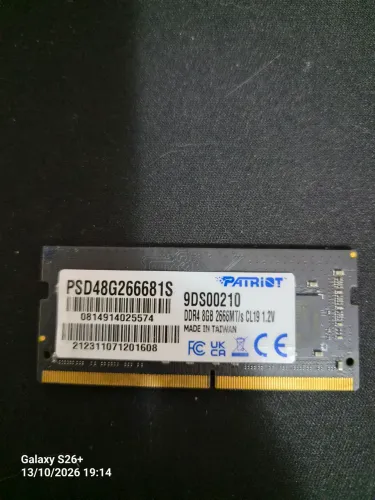 MEMÓRIA RAM NOTEBOOK DDR4 8GB