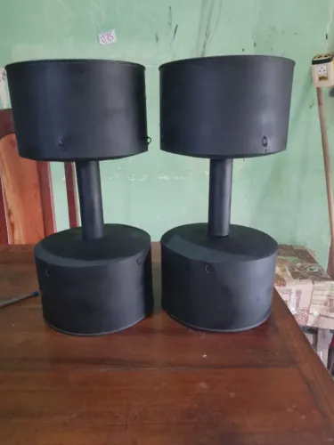 Par de Halter de latas fixo 10,9kg cada 