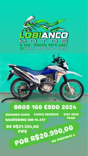 BROS 160 2024 BAIXO KM