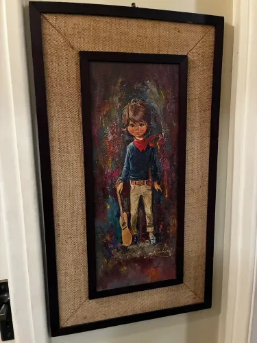 Quadro, óleo sobre tela