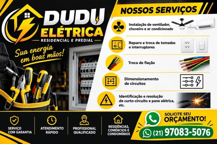Eletricista residencial e predial