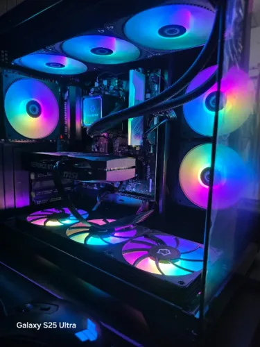 PC Gamer RTX 5060 TI Ryzen5 DDR5 1TB SSD M2 Novo
