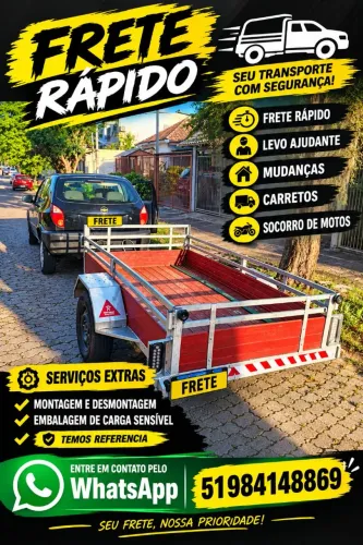 Fretes e mudanças Porto Alegre e Região metropolitana 