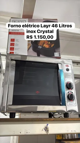 Forno Layr 46 Litros Crystal Inox 