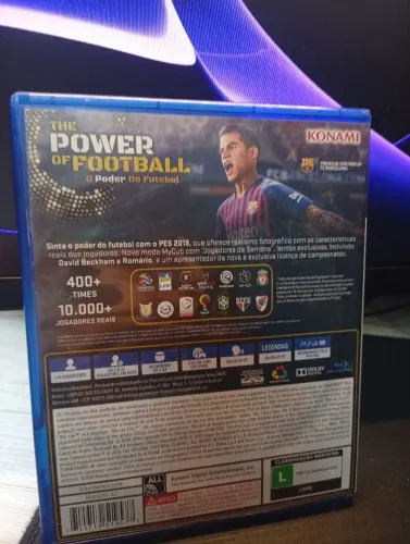 Jogo de PS4 pés 2019 pro evolutiin soccer