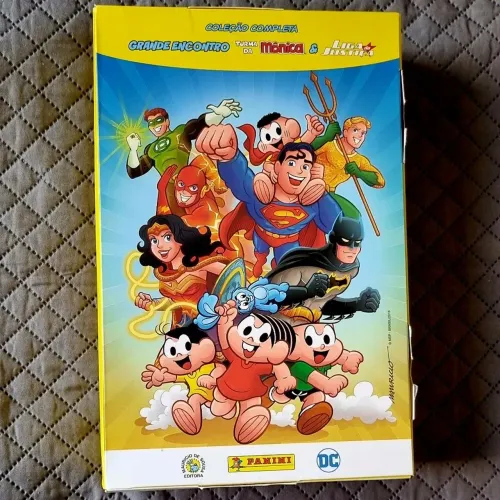 Box Crossover TURMA DA MÔNICA e LIGA DA JUSTIÇA