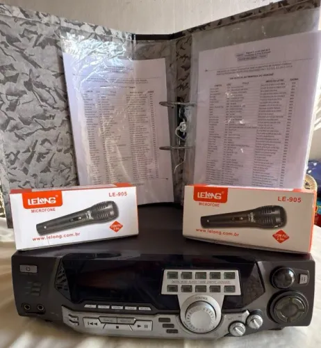 Videoke Raf VMP-3700 Funcionando Perfeitamente