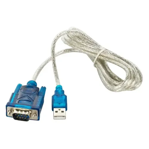 Cabo Conversor Porta Serial USB Azul VGA Macho X USB - R$ 39,99