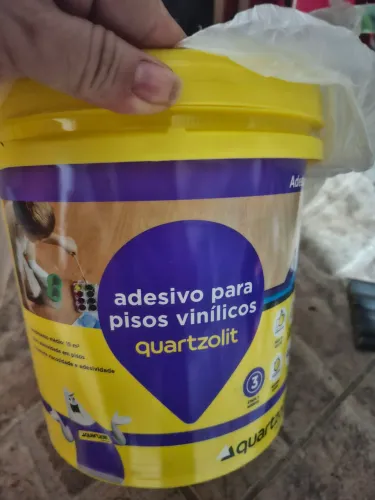 Cola Adesivo Piso Vinilico Quartzolit 4kg