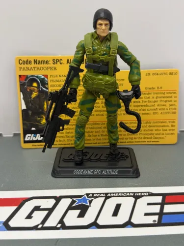 Gi Joe SPC Altitude Paratrooper Assault on Island Cobra - 2009 - Comandos em ação