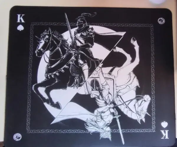 Mousepad ATR Warhorse XL 490x420x4mm - Excelente estado