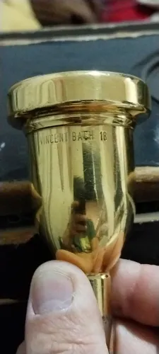 Bocal tuba Bach 18 megatone gold 24k