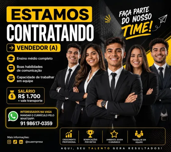 Oportunidade de emprego