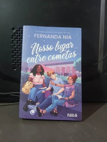 livro nosso lugar entre cometas
