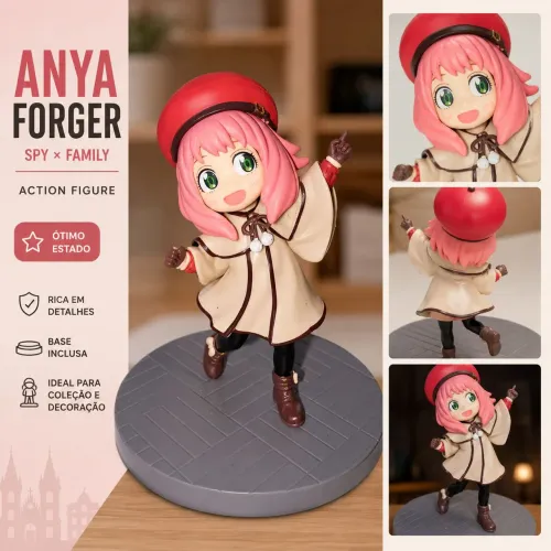 Boneca Anya Forger Spy x Family Colecionável