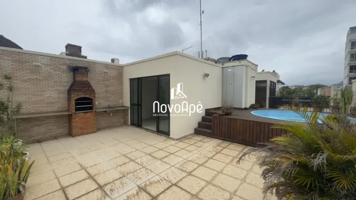 Cobertura duplex 208m² - 3 quartos Suíte - Churrasqueira e Piscina