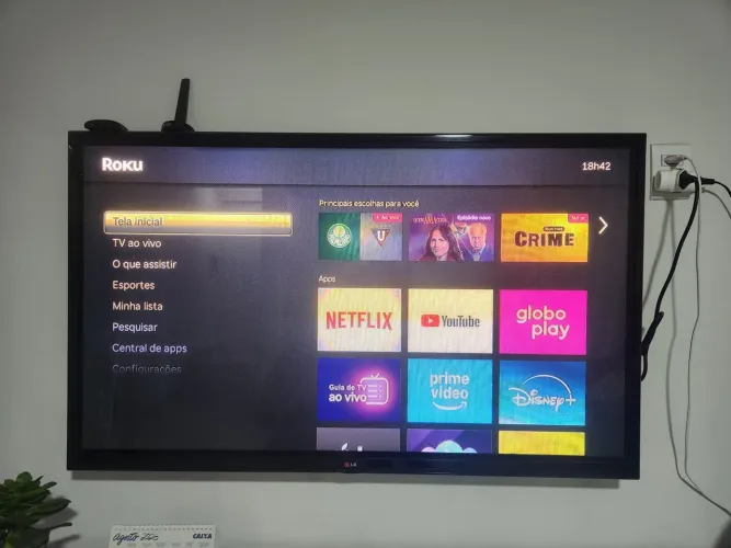 TV de plasma 50 polegadas LG
