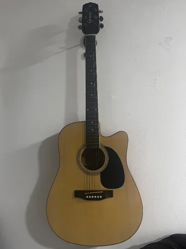 Violão Giannini folk de aço com cutaway