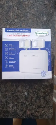 Blocos Autônomos 2.200 Lúmens / Luminárias de emergência.
