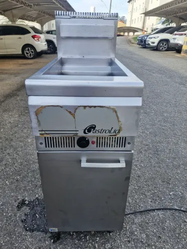 Fritadeira Tedesco 40L água e oleo a gas
