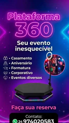 Plataforma 360° para eventos 