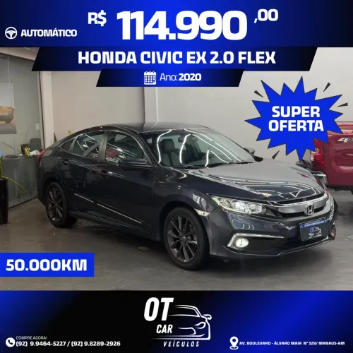 Honda Civic Sedan EX 2.0 Flex 16V Aut.4p 2020